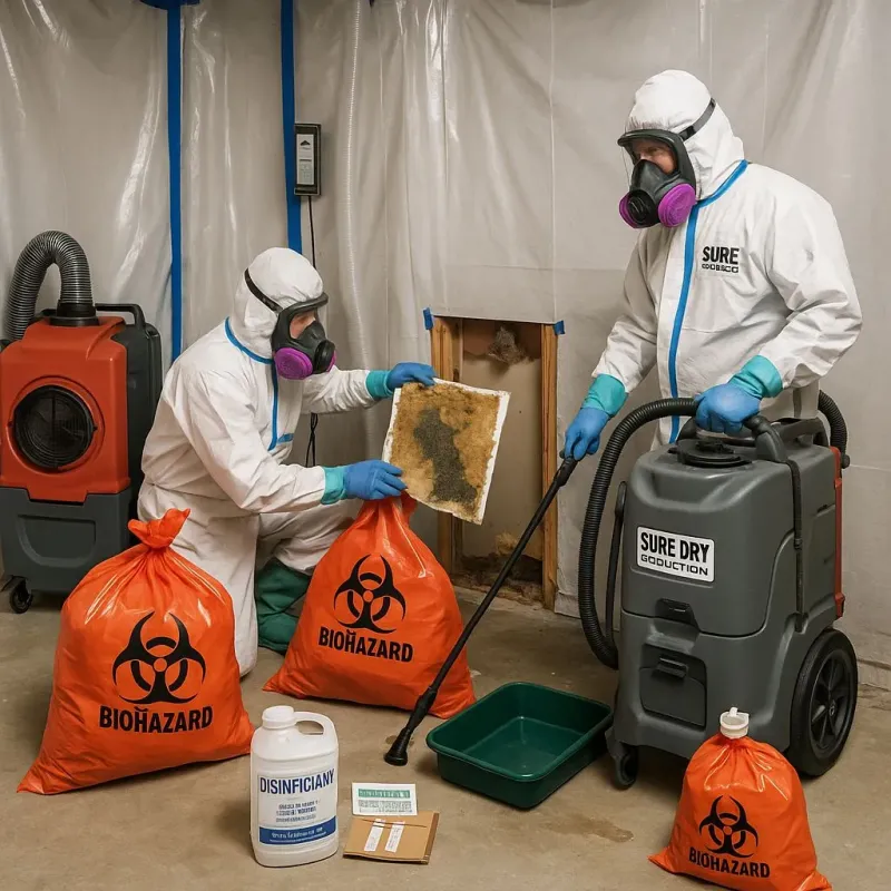 Contaminated Water Handling Protocols process in Pukalani, HI
